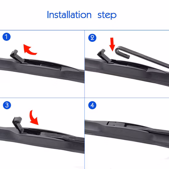 Wischerblatt für französisches Auto (Peugeot 307) wird häufig verwendet